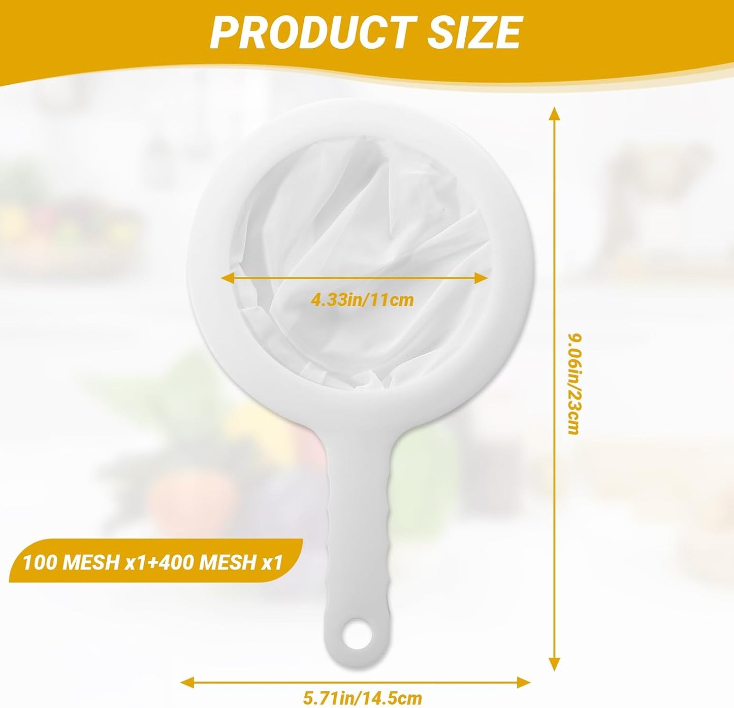 Ultra Fine Mesh Strainer